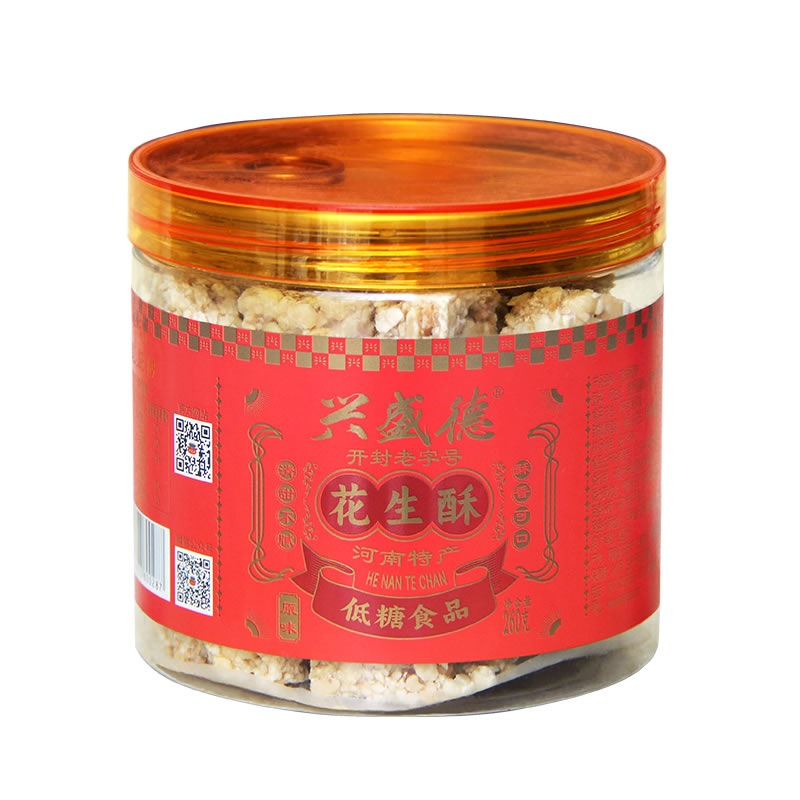 花生酥260克原味罐裝低糖